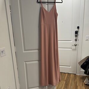 Birdy Grey Pink Maxi Slip Dress for Prom